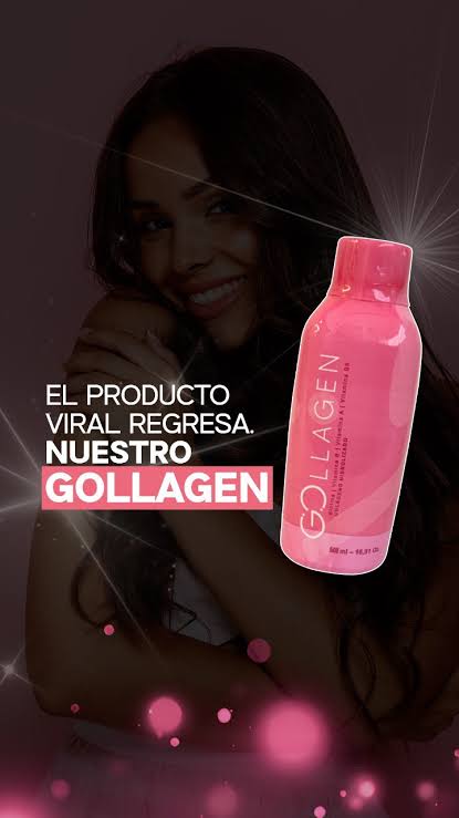 Colágeno Hidrolizado Líquido Gollagen Suplemento 500ml Bienestar Integral