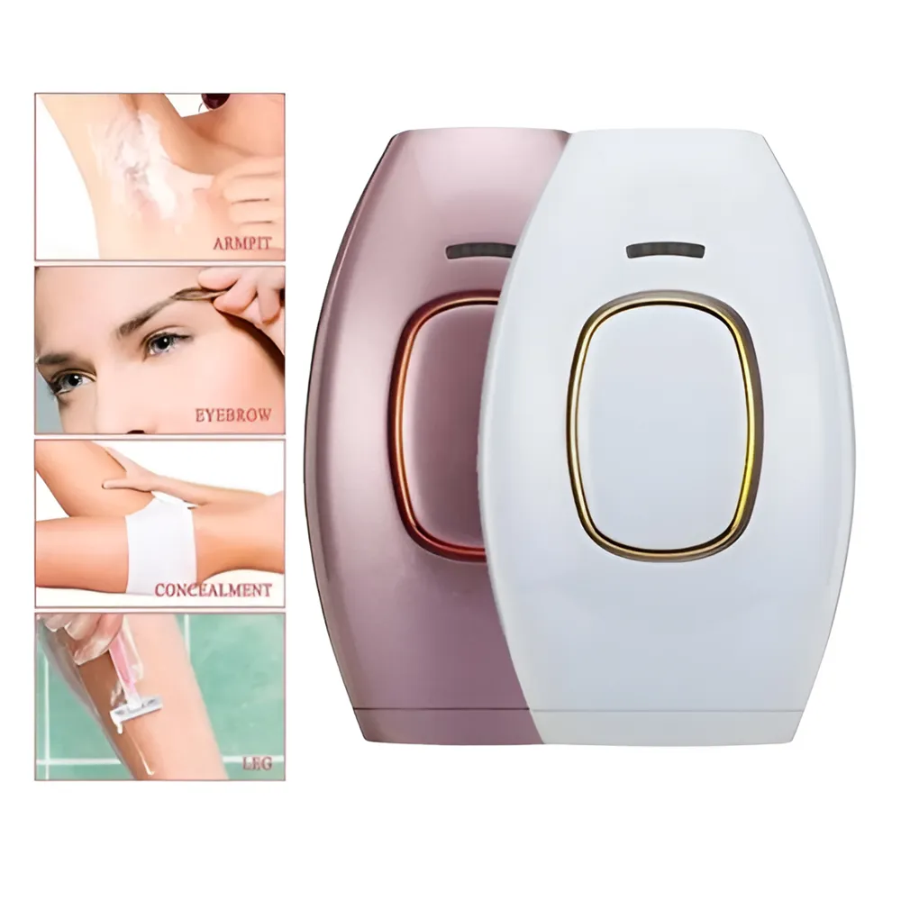 Depiladora Láser IPL Luz Pulsada 5 Niveles Reutilizable Para Cuerpo y Rostro