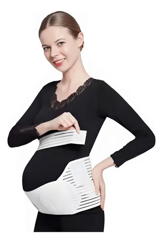 Faja de Soporte para Embarazada Ajustable Cinturón Lumbar Prenatal Abdominal