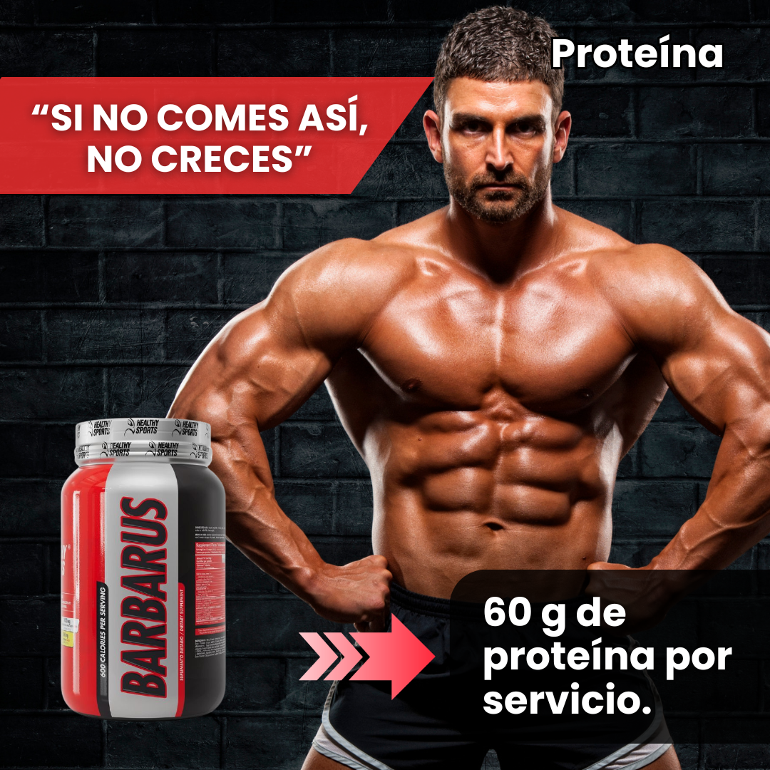 Proteina Barbarus 2lb Healthy Sport