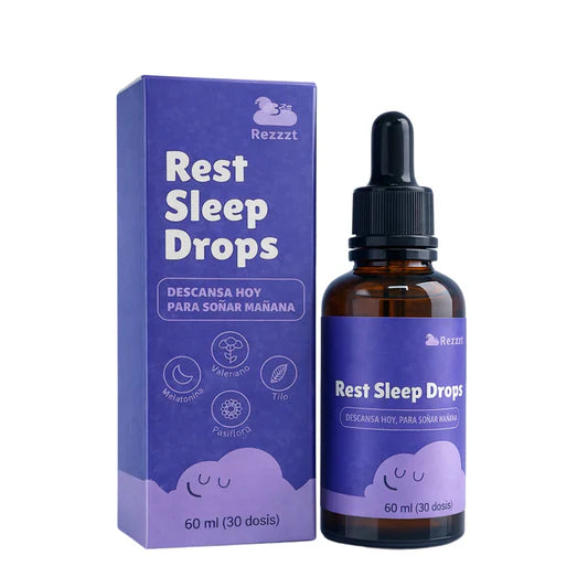 Rest Sleep Drops Gotas para Dormir 60ml Descanso Nocturno y Relajación