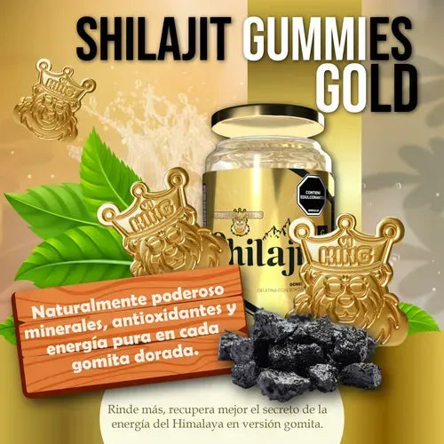 Shilajit Gold Original 125 mL + Sachet Gel Íntimo Sabor Chocolate | Himalayan Organics
