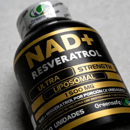 NAD+ RESVERATROL – Ultra Strength Liposomal 1500 mg