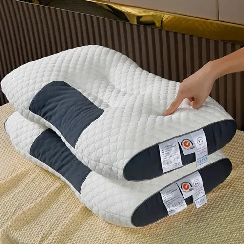 Almohada Ergonómica Ortopédica para Cuello y Espalda | Descanso Cervical
