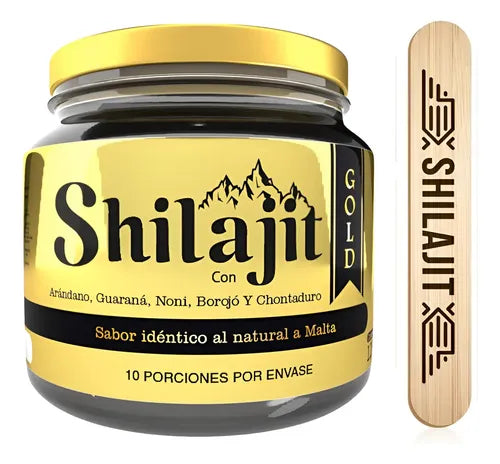 Shilajit Gold Original 125 mL + Sachet Gel Íntimo Sabor Chocolate | Himalayan Organics